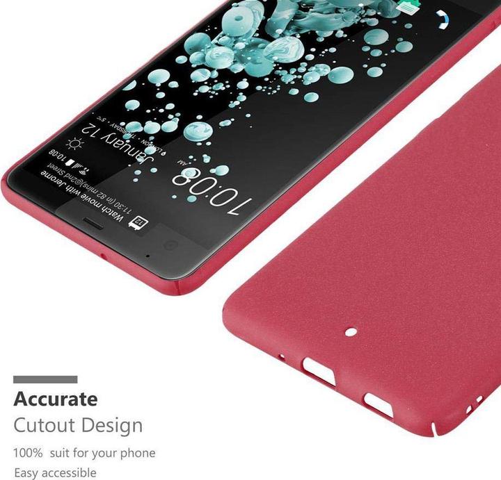 Productafbeelding Cadorabo Harde kaft Frosty Cover (HTC U Ultra)