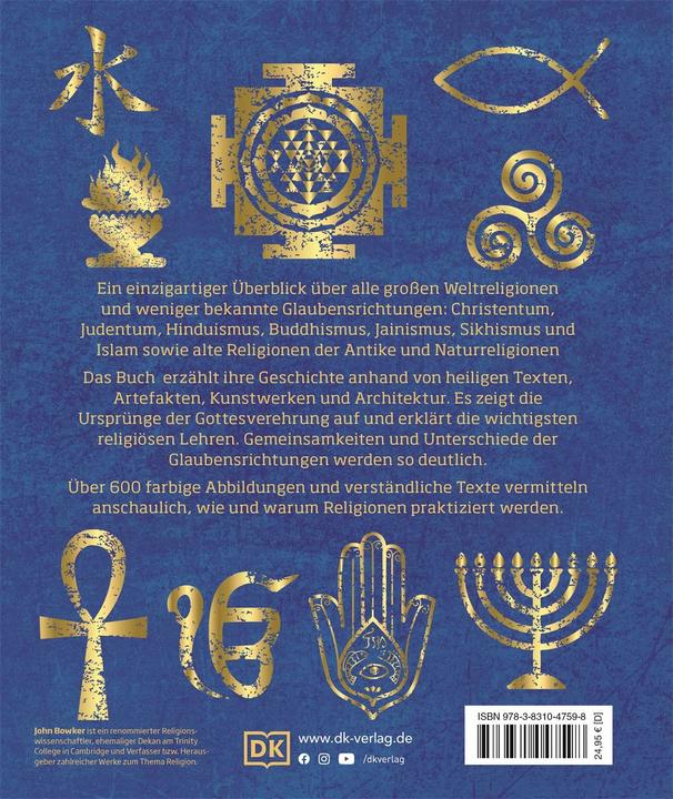 Produktbild Religionen der Welt (Deutsch, John Bowker, 2023)