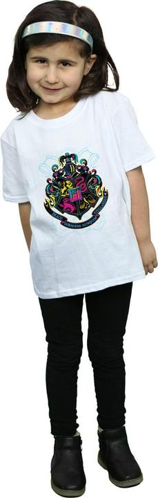 Produktbild Neon Hogwarts Crest TShirt Mädchen (152, 158)
