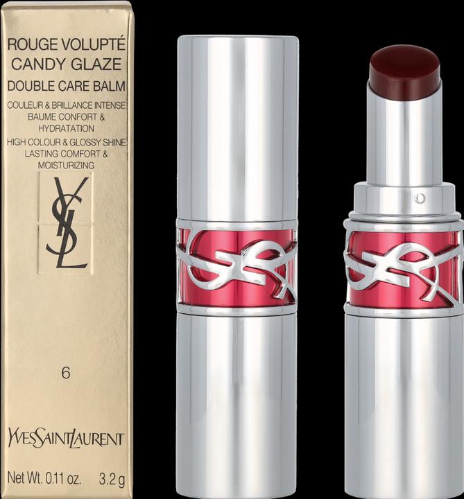 Productafbeelding Yves Saint Laurent Rouge Volupte Candy Glaze Lipgloss 6 (6 Bourgondische verleiding)