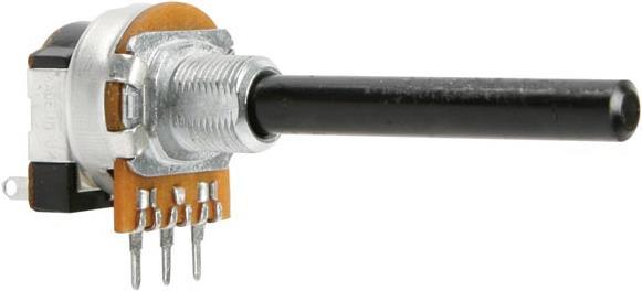 Actual product image Velleman Potmeter Mono Lin 220K With Switch