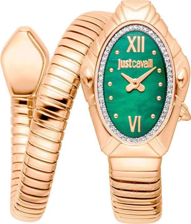 Immagine prodotto Just Cavalli Damenuhr Signature Snake (Orologio da polso analogico, 25 mm)