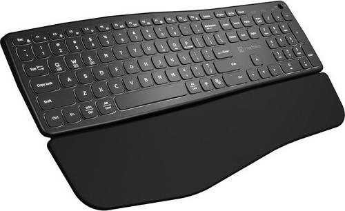 Actual product image Genesis KLAWiatura Natec KLAWIATURA NATEC PORIFERA US BEZPRZEWODOWA BLUETOOTH + 2.4GHZ X-SCISSOR PODŚWIETLEN (Eng. Int., Wireless)