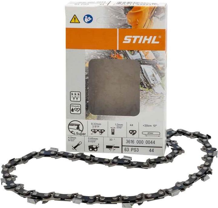 Actual product image Stihl 36160000044 Saw chain Picco Super (solid chisel) 3/8 1.3 44 (Chainsaw, Saw chain)