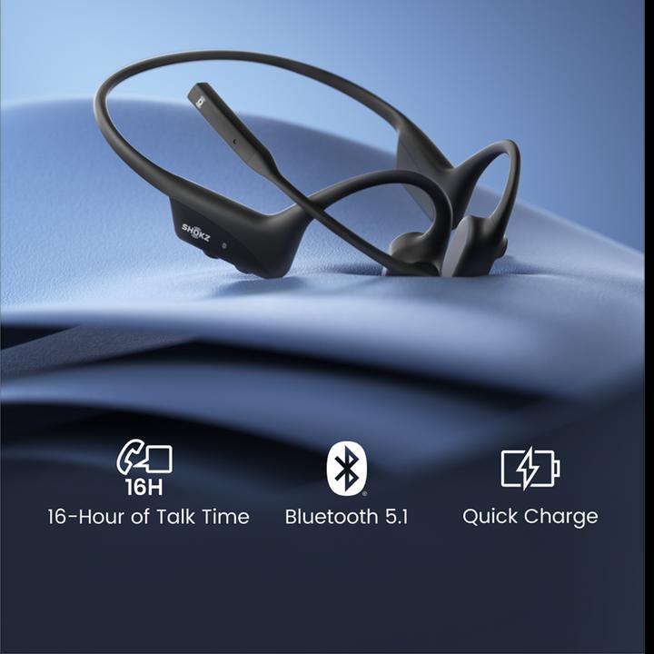 Produktbild Shokz OpenComm2 UC (USB-C) (keine Geräuschunterdrückung, 16 h, Kabellos)
