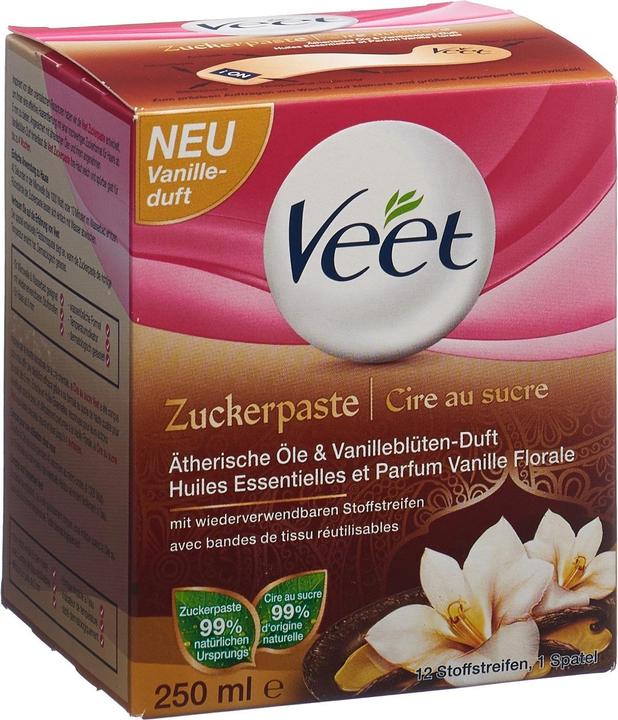 Actual product image Veet Sugaring sugar paste vanilla blossom (250 ml, 1 x, 440 g)