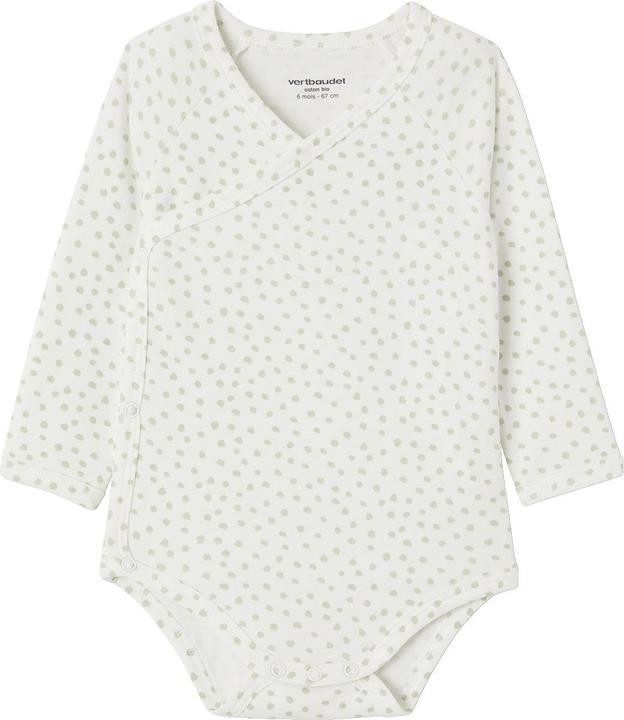 Produktbild Vertbaudet 3er-Pack Baby Wickelbodys Bio-Baumwolle Oeko-Tex (74)
