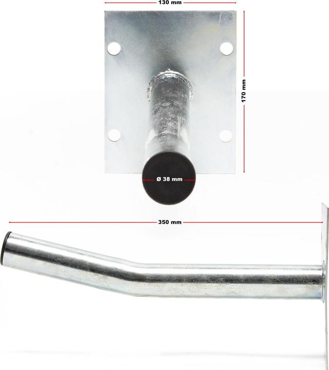 Produktbild Wiltec 4x Autoreifen Wandhalter
