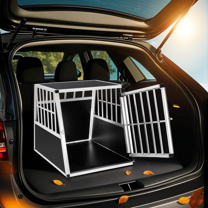 Immagine prodotto tectake Scatola per il trasporto di cani (Cane, Chiusura di sicurezza)