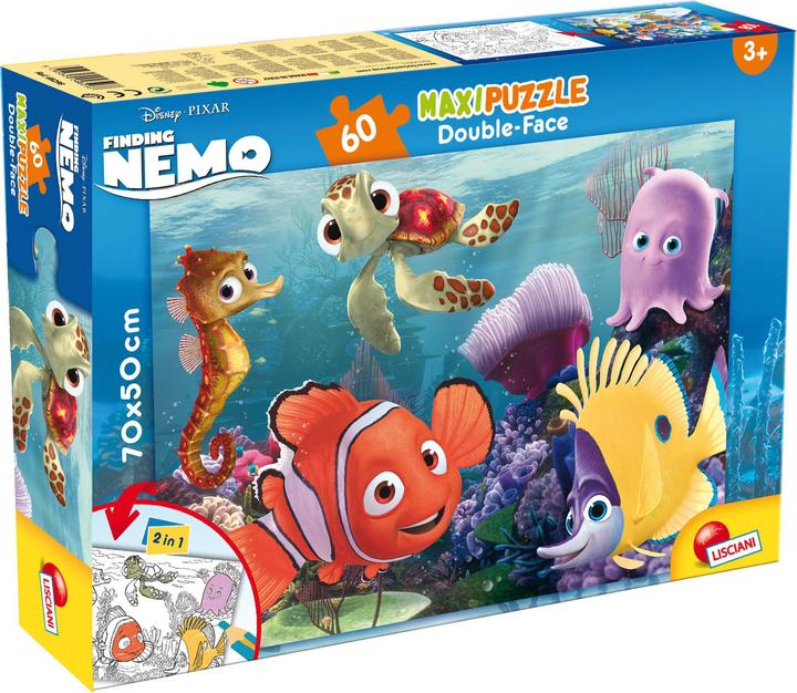 Immagine prodotto Lisciani 2in1 Disney Nemo da colorare (60 pezzi)
