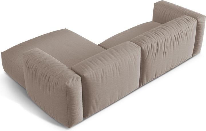 Image du produit Micadoni Canapé D'Angle Droit Modulaire, "Martina", 2 Places, 283x176x75 Fabriqué en Europe (Canapé d'angle)