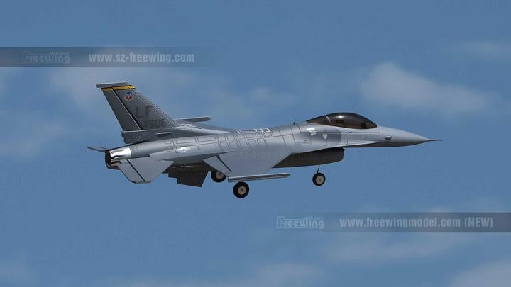 Produktbild Freewing F-16 Falcon 64mm PNP 4S V2 Jet EDF (Jet)