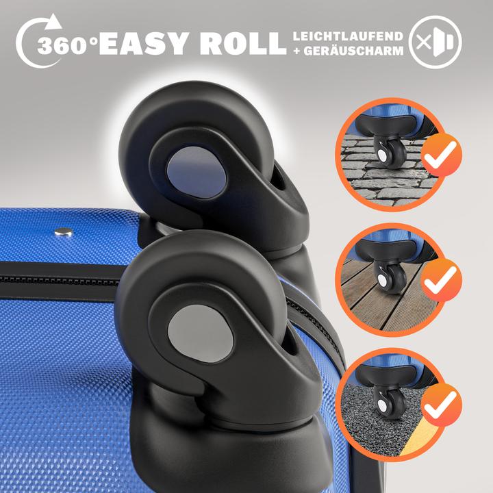 Produktbild Monzana Hartschalenkoffer (120 l, Handgepäck (bis 50l), M (50 - 90l), L (90 - 115l))