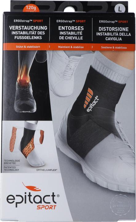 Image du produit Epitact Sport ERGOstrap Ankle Brace L 21.7-23.4cm (L)