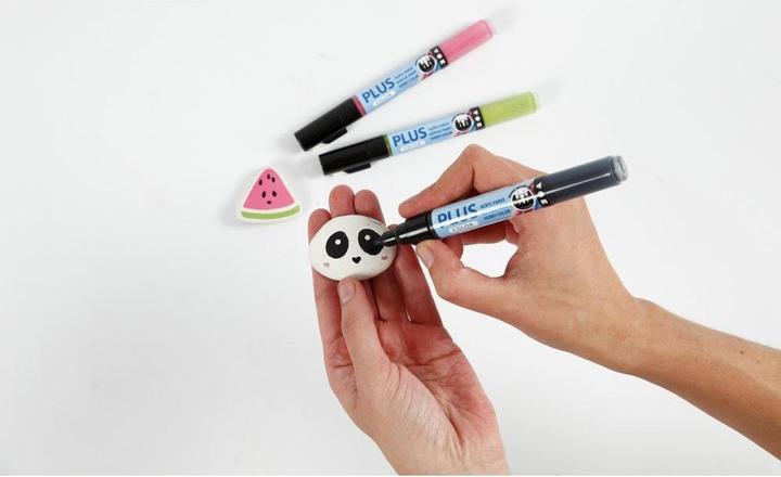 Produktbild Creativ Company Acrylmarker (Lila, Pink, Rosa, 2 mm, 3 x)