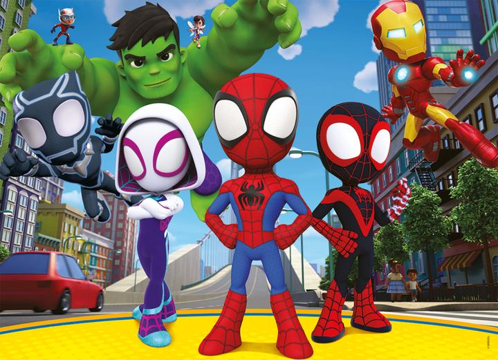 Actual product image Nathan Spidey and His Amazing Friends (45 pieces)