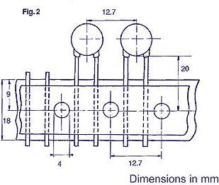 Actual product image Velleman Ceramic Capacitor 56Pf