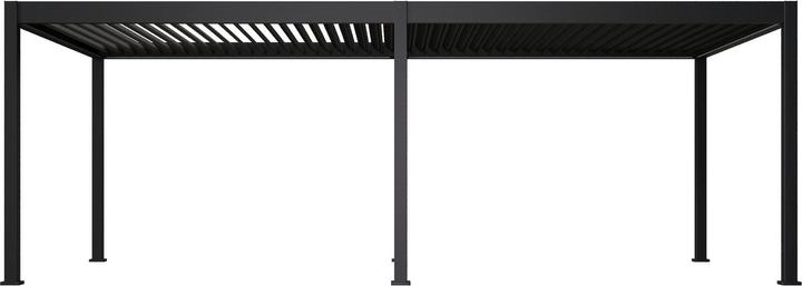 Actual product image Weide Electric pergola 3.6x7.2m anthracite with LED (720 cm, 360 cm)