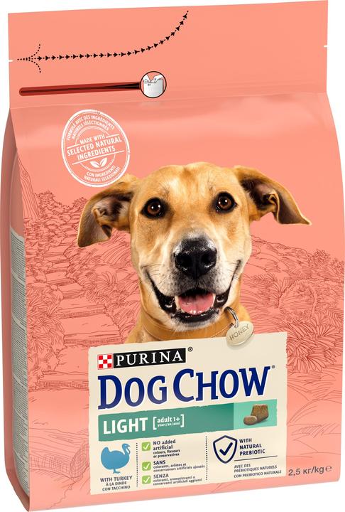 Produktbild Purina DOG CHOW Light with Turkey su kalakutiena 14kg (Adult, 1 Stk., 14000 g)