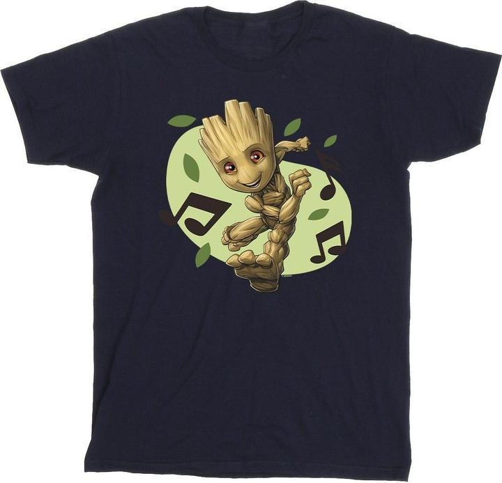 Image du produit - T-shirt GUARDIANS OF THE GALAXY GROOT MUSICAL NOTES - Homme (3XL)