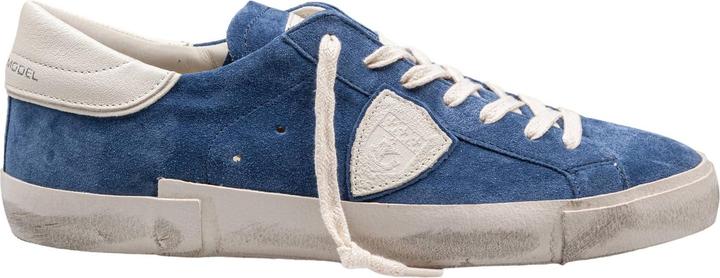 Philippe Model prsx suede sneakers color jeans blue