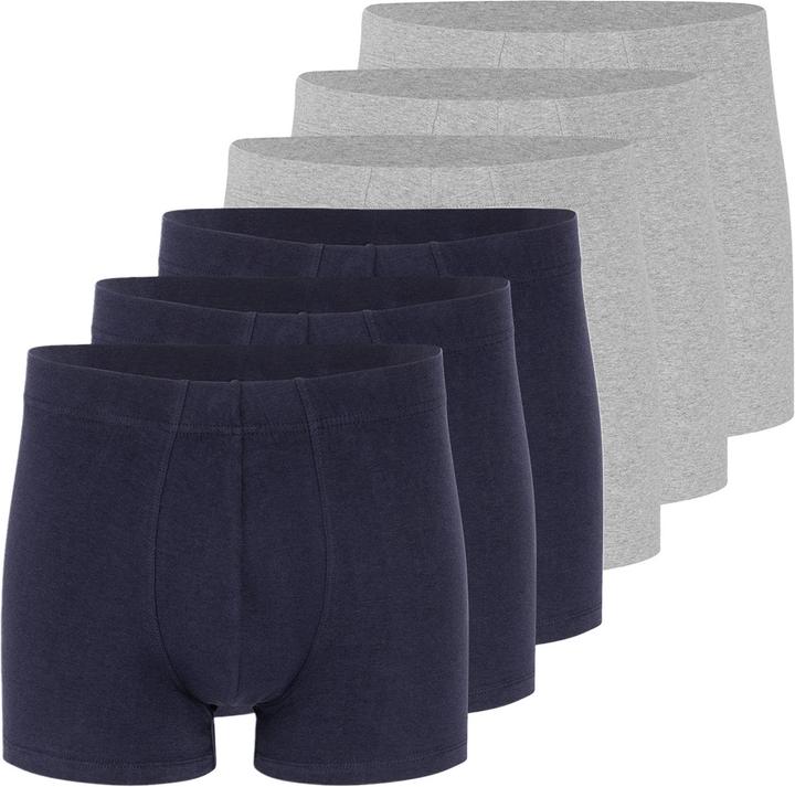 Navy, Grau melange