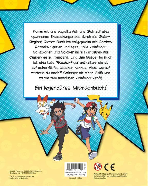 Immagine prodotto Panini Pokémon: Entdecke Galar! (Tedesco, Maria S. Barbo, Ron Zalme, Nina Kavelar, Traccia Ovest, 2022)