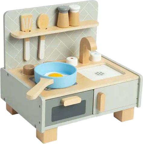 Actual product image Bigjigs Holz-Tischküche, 7-tlg.
