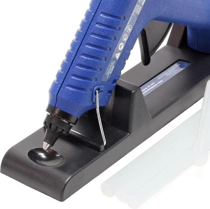 Produktbild Wiltec Heissklebepistole Set 80W Klebepistole Aufheizstation Heisskleber Klebepatronen