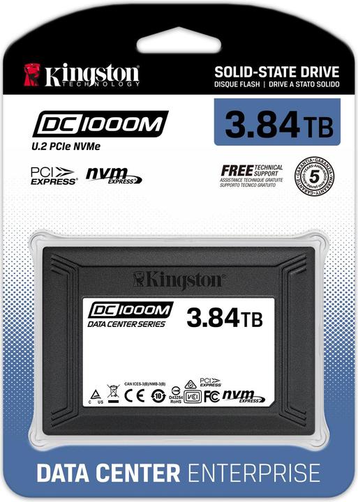 Actual product image Kingston DC1000M (3840 GB, 2.5")