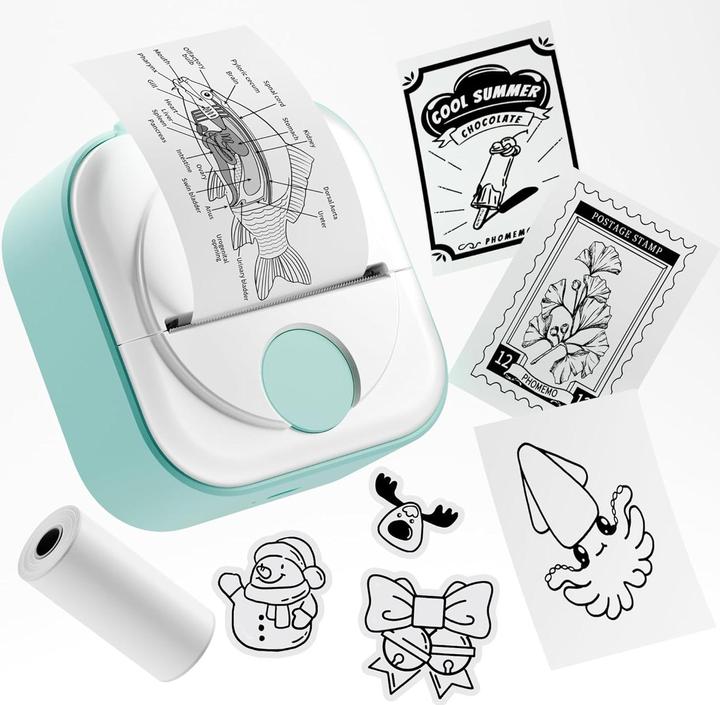 Actual product image Phomemo Q02 GRN (203 dpi)