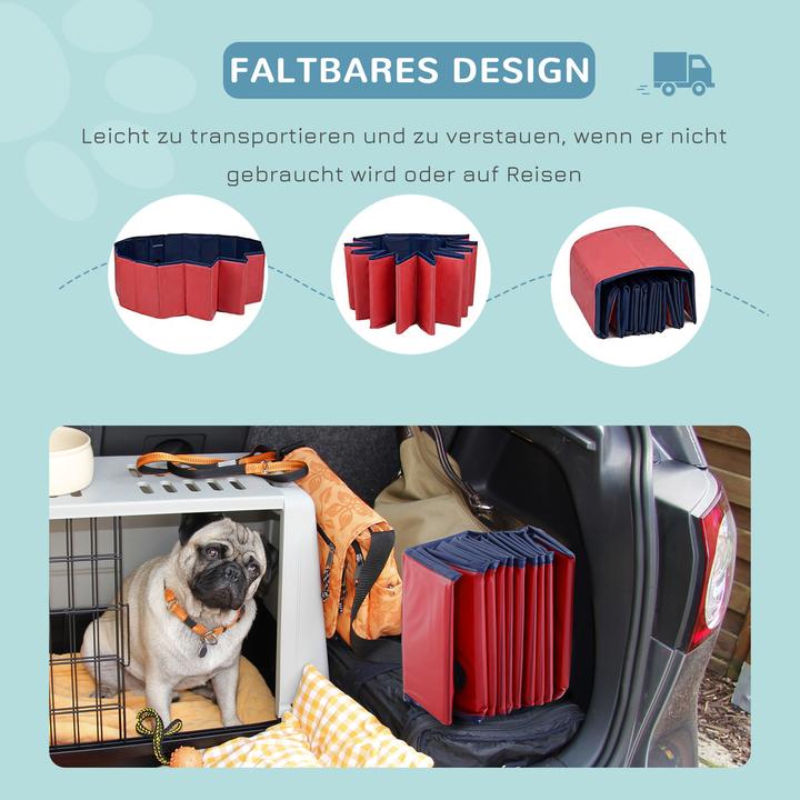 Immagine prodotto PawHut Bagno per cani (Piscina per cani)