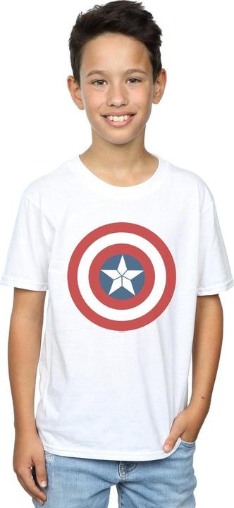 Immagine prodotto Captain America Civil War Shield Maglietta Ragazzi (152, 158)