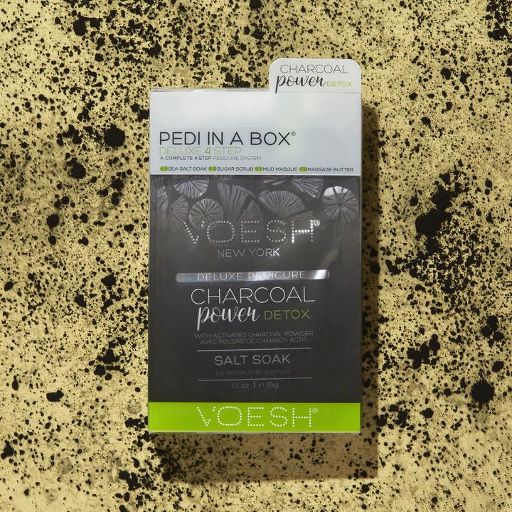Actual product image Voesh Pedi Charc Pow Det (Foot cream & foot gel, Foot bath, Foot mask, 1 ml)