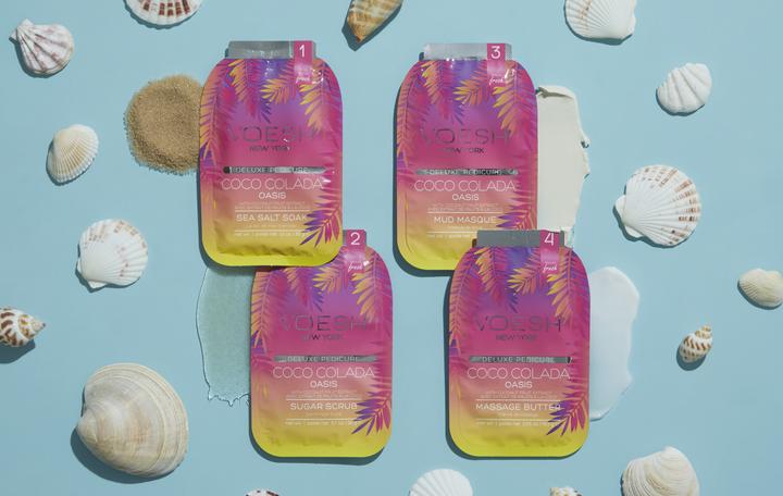 Produktbild Voesh Pedi Coco Color Oasis (Fusscrème & Fussgel, Fussbad, Fussmaske)