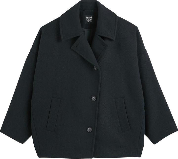 Image du produit La Redoute Collections Kurzmantel mit Knopfverschluss (M, L)