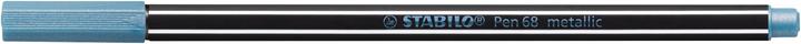 Actual product image STABILO Pen 68 Premium Metallic Felt Pen (Blue Metallic, 1 x)