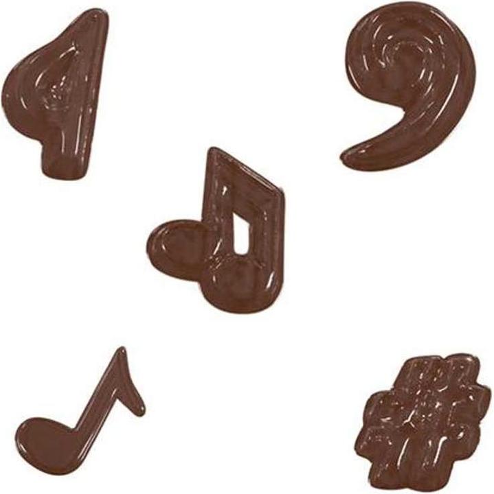 Image du produit Martellato Moule à chocolat Notes de musique