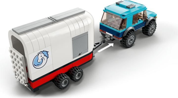 Produktbild LEGO SUV mit Pferdeanhänger (60327, LEGO City)
