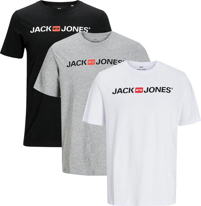 Immagine prodotto Jack & Jones 3er Pack Corp T-Shirt (XL)