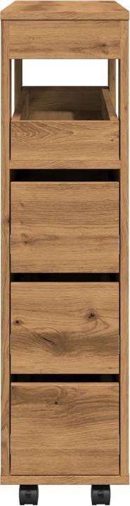 Produktbild VidaXL Badschrank Schmal mit Rollen