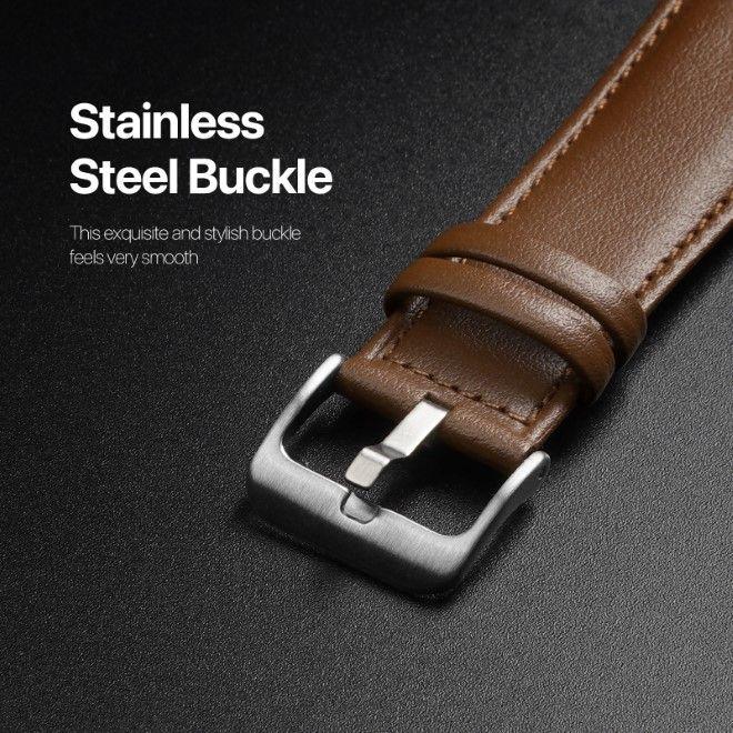 Actual product image Dux Ducis YS Series Genuine Leather Bracelet (42 mm, 44 mm, 45 mm, 49 mm, Genuine leather)
