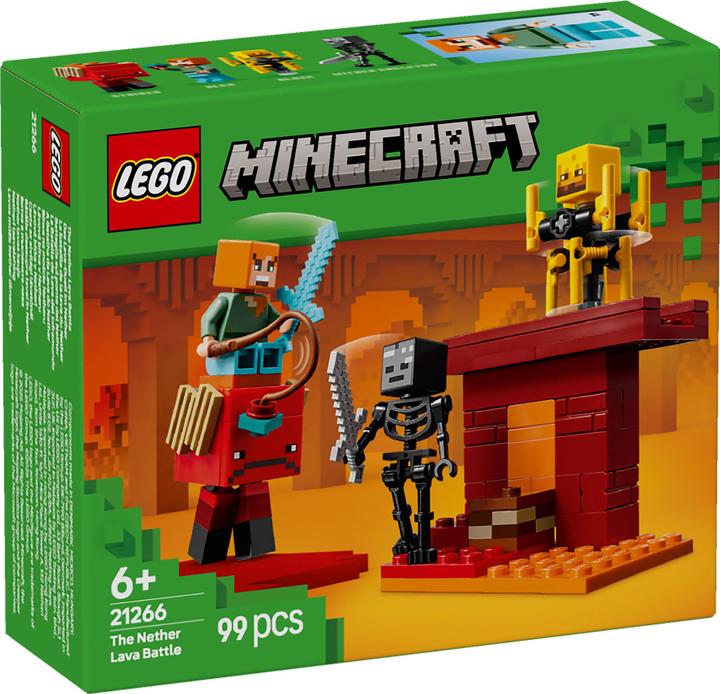 Produktbild LEGO Das Lava-Duell im Nether (21266, LEGO Minecraft)