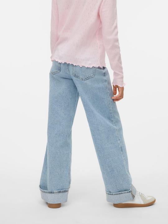 Produktbild Vero Moda VMTESSA Hohe Taille Weiter Beinschnitt Jeans Weit geschnitten (140)