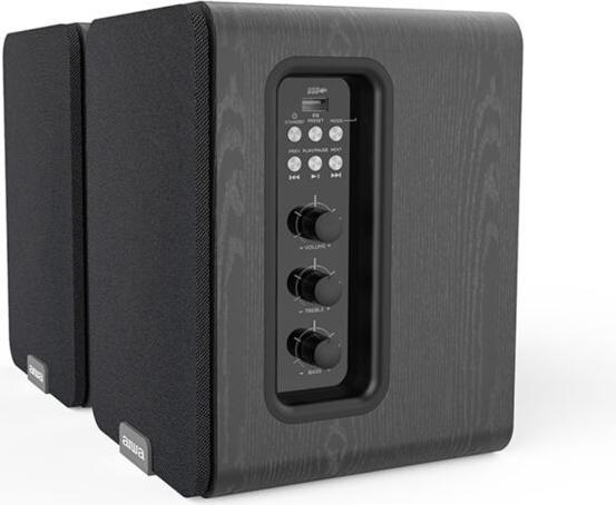 Image du produit Aiwa Paire d'enceintes actives ASP-A200, noir (1 paire, 25 W)