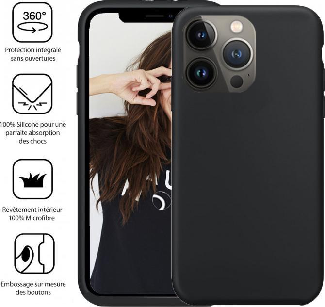 Actual product image Jaym Premium silicone case, Black Series (Samsung Galaxy A55)