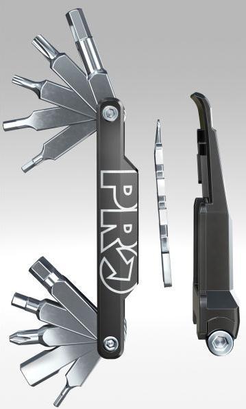 Actual product image PRO Minitool 22 functions aluminium body black