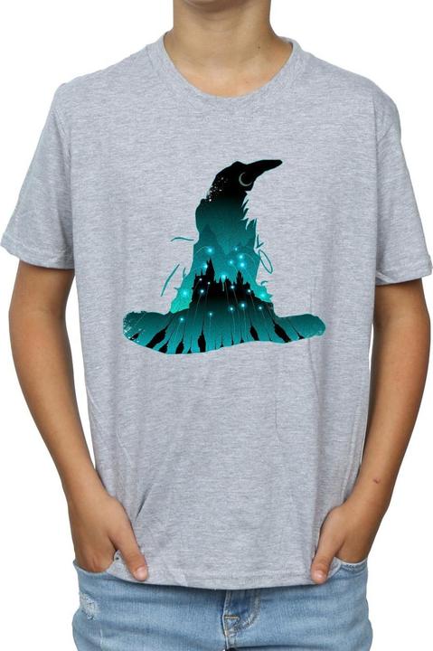 Image du produit - T-shirt HOGWARTS SILHOUETTE - Garçon (152, 158)