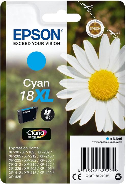 Image du produit Epson 18XL - XL - cyan - original - bl