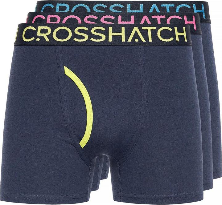 Image du produit Crosshatch - Boxers TRIOGLOW - Homme (M, Lot de 3)